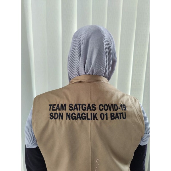 rompi taktical lapangan / rompi custom sablon dan bordir