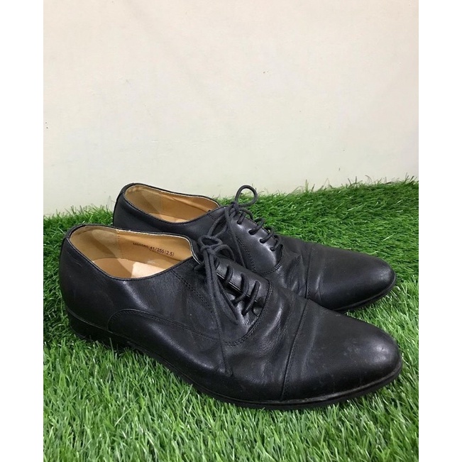Sepatu Kulit Hitam Pria Dr.Kong