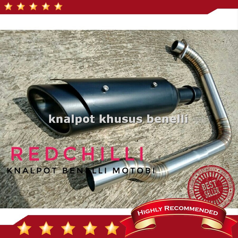 Jual Knalpot Benelli Motobi 152 - Knalpot Benelli Motobi 152 Cafe Racer