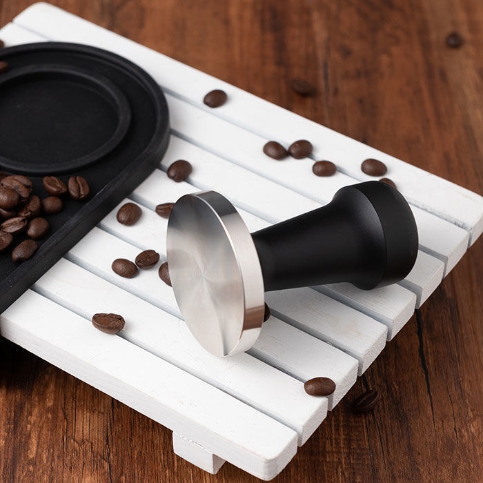 Tamper Kopi Handle Hitam 51mm (Cocok untuk Delonghi)-1