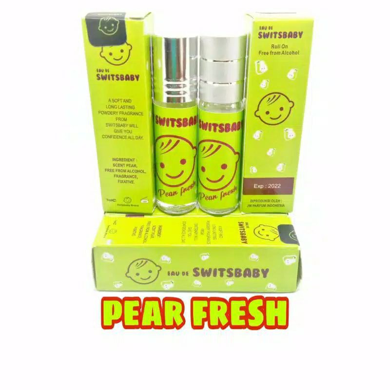 Parfum Switsbaby Roll On 6 ml Aroma Pear Fresh