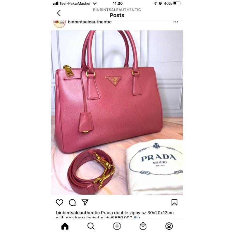 prada bag