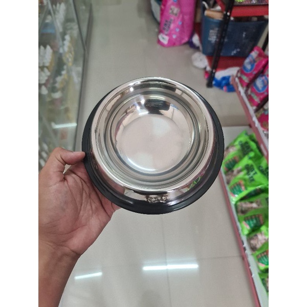 Tempat Makan Kucing Anjing Stainless stell anti karat