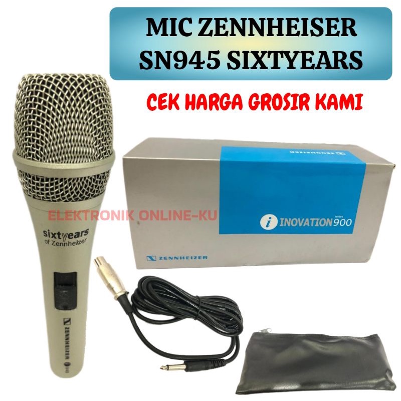 MICROPHONE ZENNHEIZER SN945 GOLD SIXTYEARS