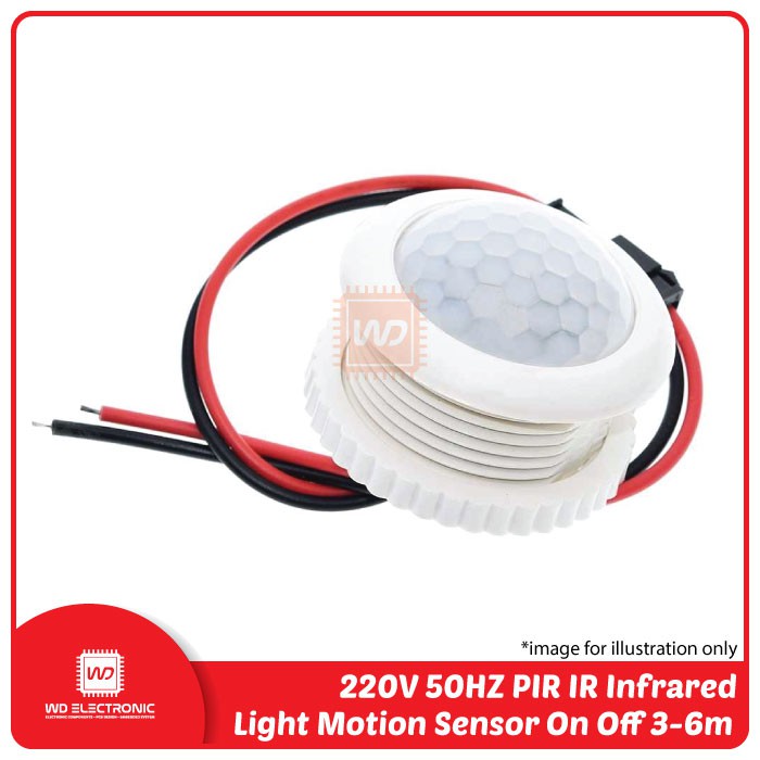 220V 50HZ PIR IR Infrared Human Induction Lamp Switch On Off 3-6m Top