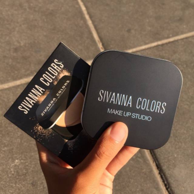 SIVANNA COLORS Elastic Mousse Matte Pressed Powder #HF6007 Thailand / Compact Bedak