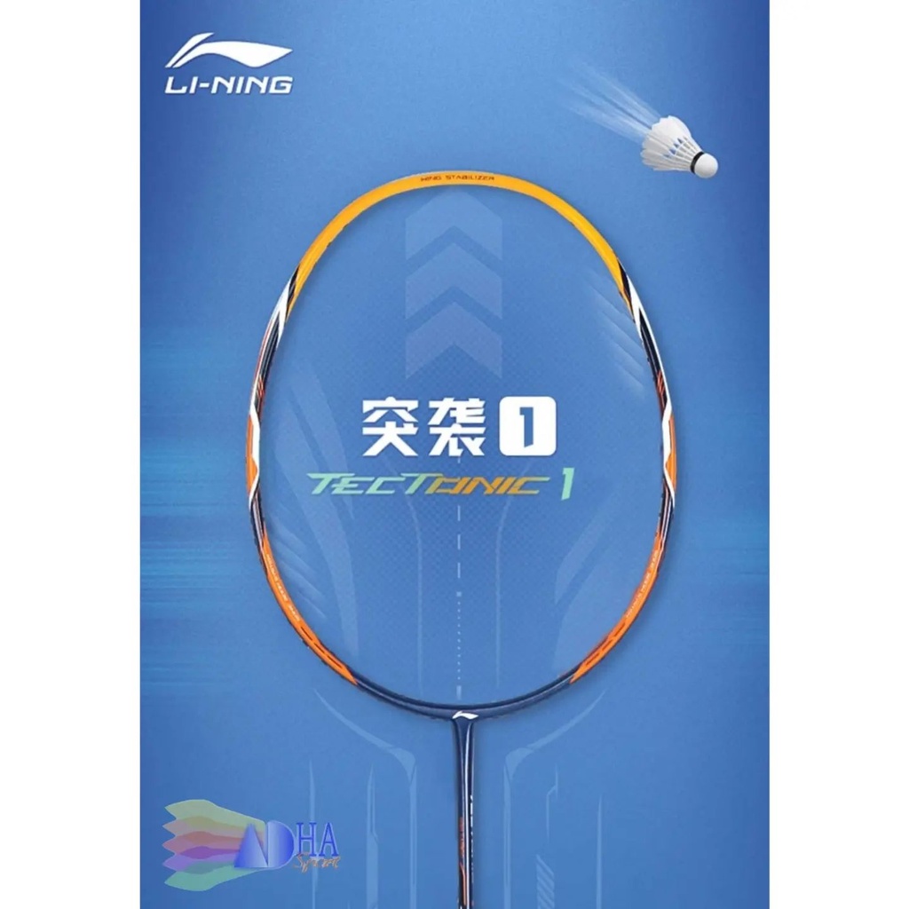 Raket Badminton Lining Tectonic 1 Original Bulutangkis Store Surabaya Adha Sport
