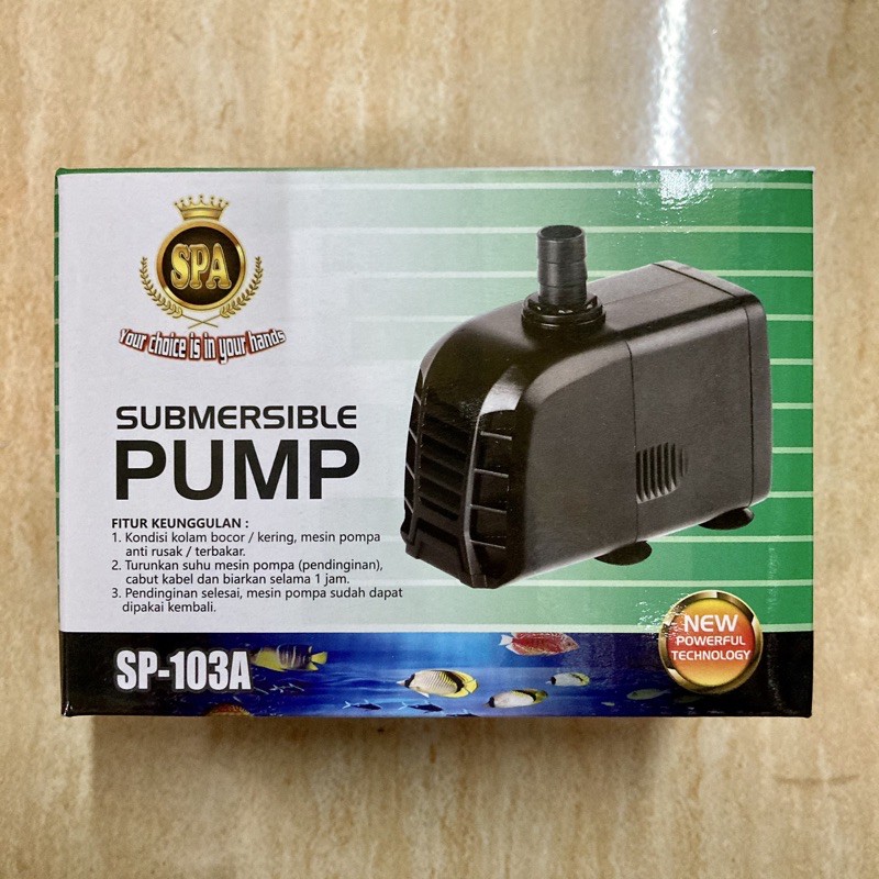 Jual Pompa Air Celup Spa Sp A Hidroponik Aquarium Kolam Sp A Sp A Shopee Indonesia