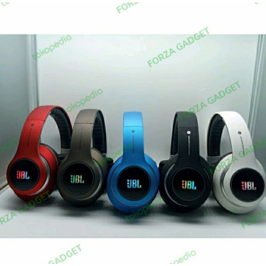 Headphone JBL Wireless / Bluetooth LED Ekstra Bass YX-37