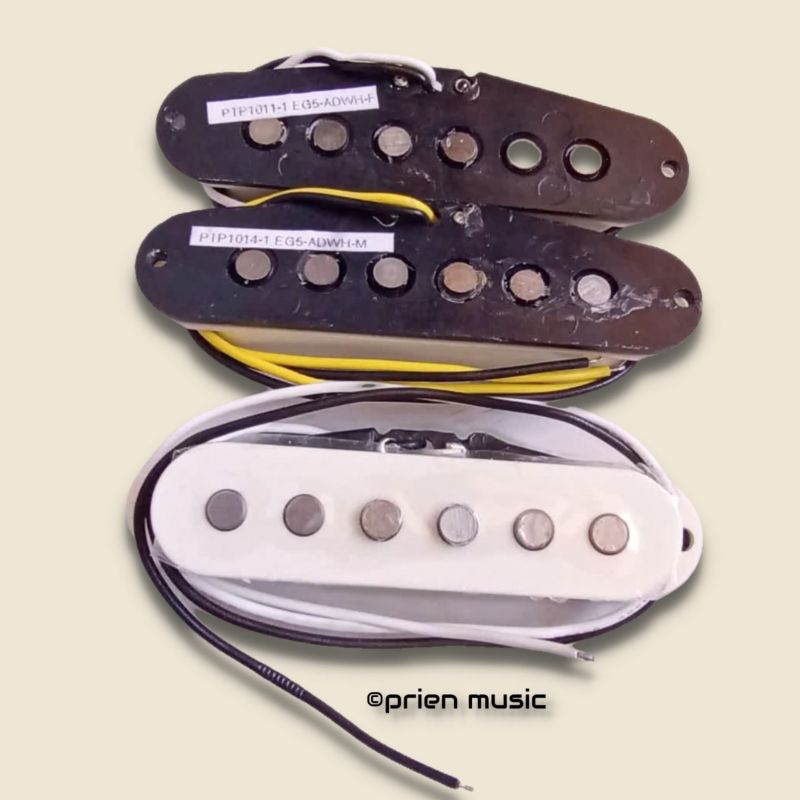 Pickup gitar fender stratocaster/pickup alnico single coil pickup set