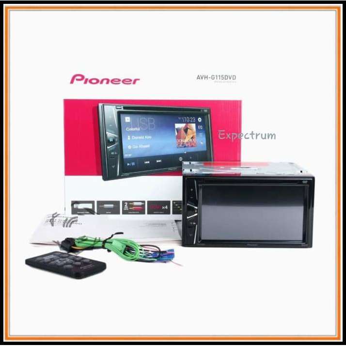 Promo Terbatas Pioneer Avh-G115Dvd Tape Mobil Avh G115 Dvd Double Din Head Unit Audio