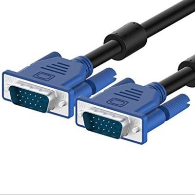 Cable vga nyk 10m male-male d-sub 1080p for pc laptop - Kabel vga 15 pin 10 meter m-m for tv projector monitor