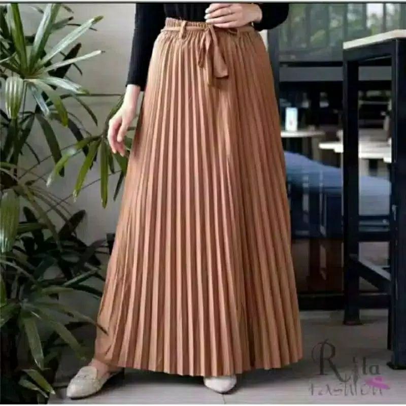 Rok Plisket Tali Lonceng Termurah Best Seller