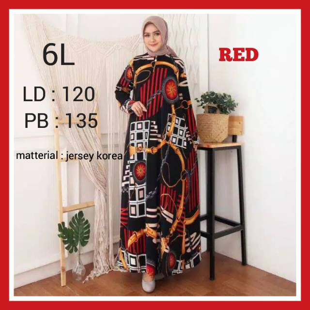 GROSIR Gamis Syari Dewasa Bahan Jersey Jumbo 6L Busui Tanah Abang Jakarta Bandung Yogyakarta