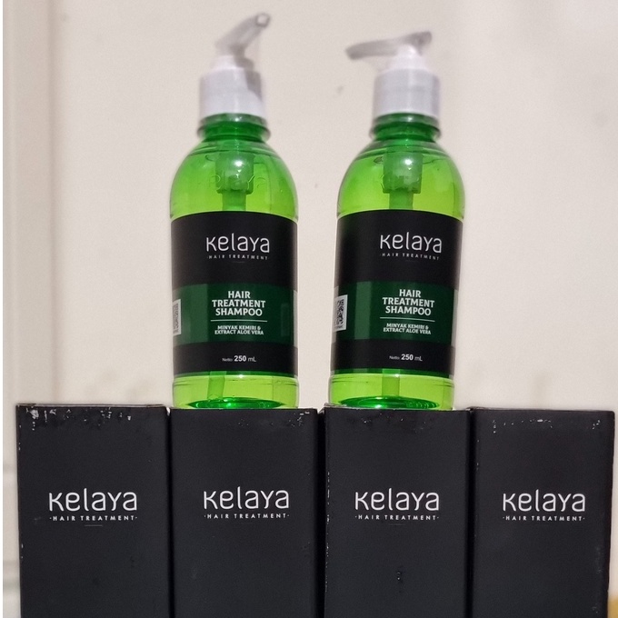 Kelaya Shampoo Hair Treatment Original Anti Rontok Free Gift And Free Bubble