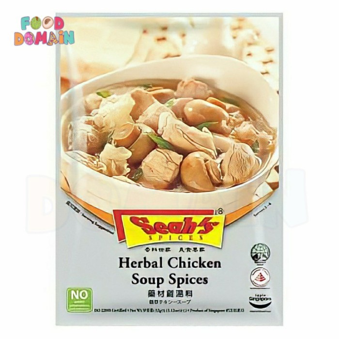 

Seah 's Herbal Chicken Soup Spices - 32 gr - Bumbu Ayam