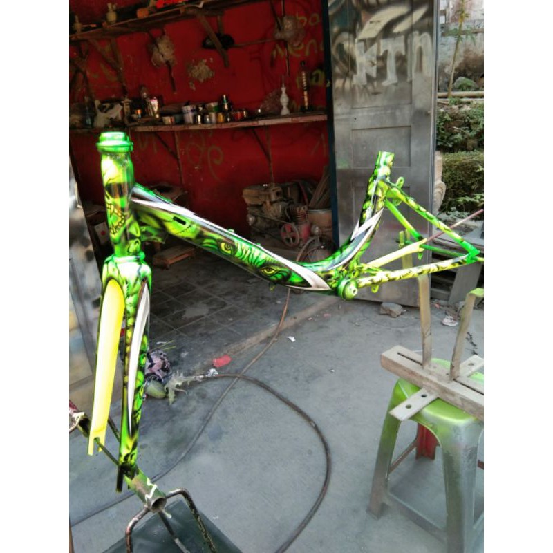 FRAME SEPEDA MINION R20 CUSTOM