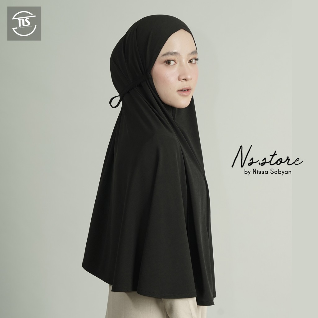 Hijab NS Instan - Ns Store - by Nissa Sabyan-black