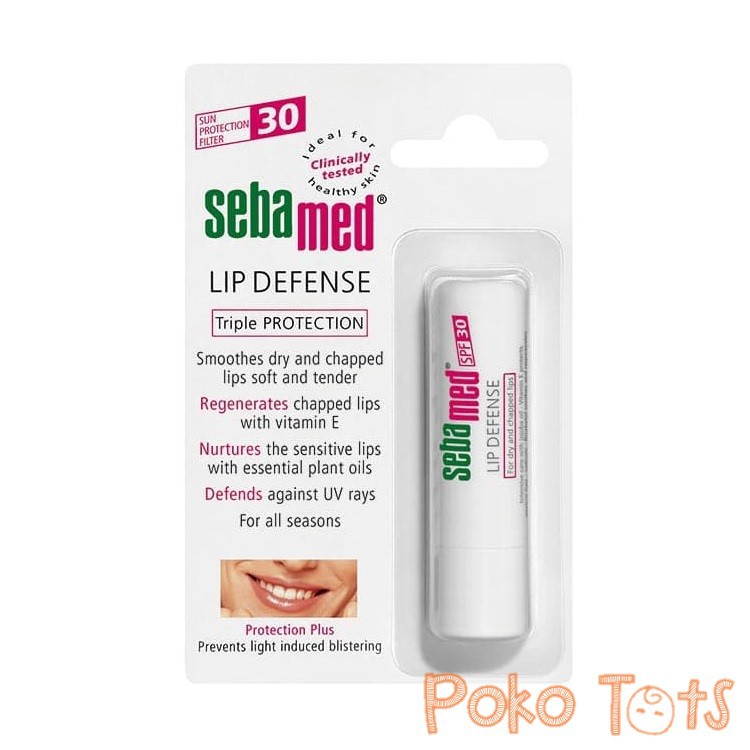 Sebamed Lip Care SPF 30 Lip Defense Lip Balm Pelindung Pelembab Bibir