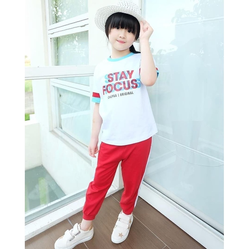 SETELAN ANAK UNISEX RETRO USIA 2-10 TAHUN