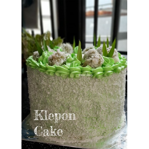 

KLEPON CAKE/ KUE KLEPON PANDAN SUJI