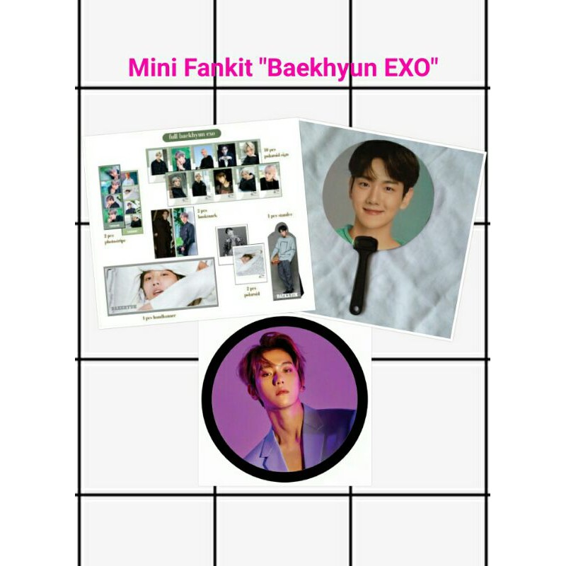 Paket/Mini Fankit K-POP "Baekhyun EXO"