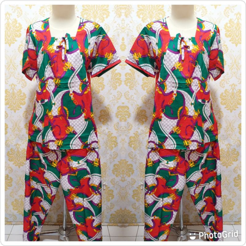 SETELAN CP 0477 S/T S/S DADA KARET KARTIKA BATIK