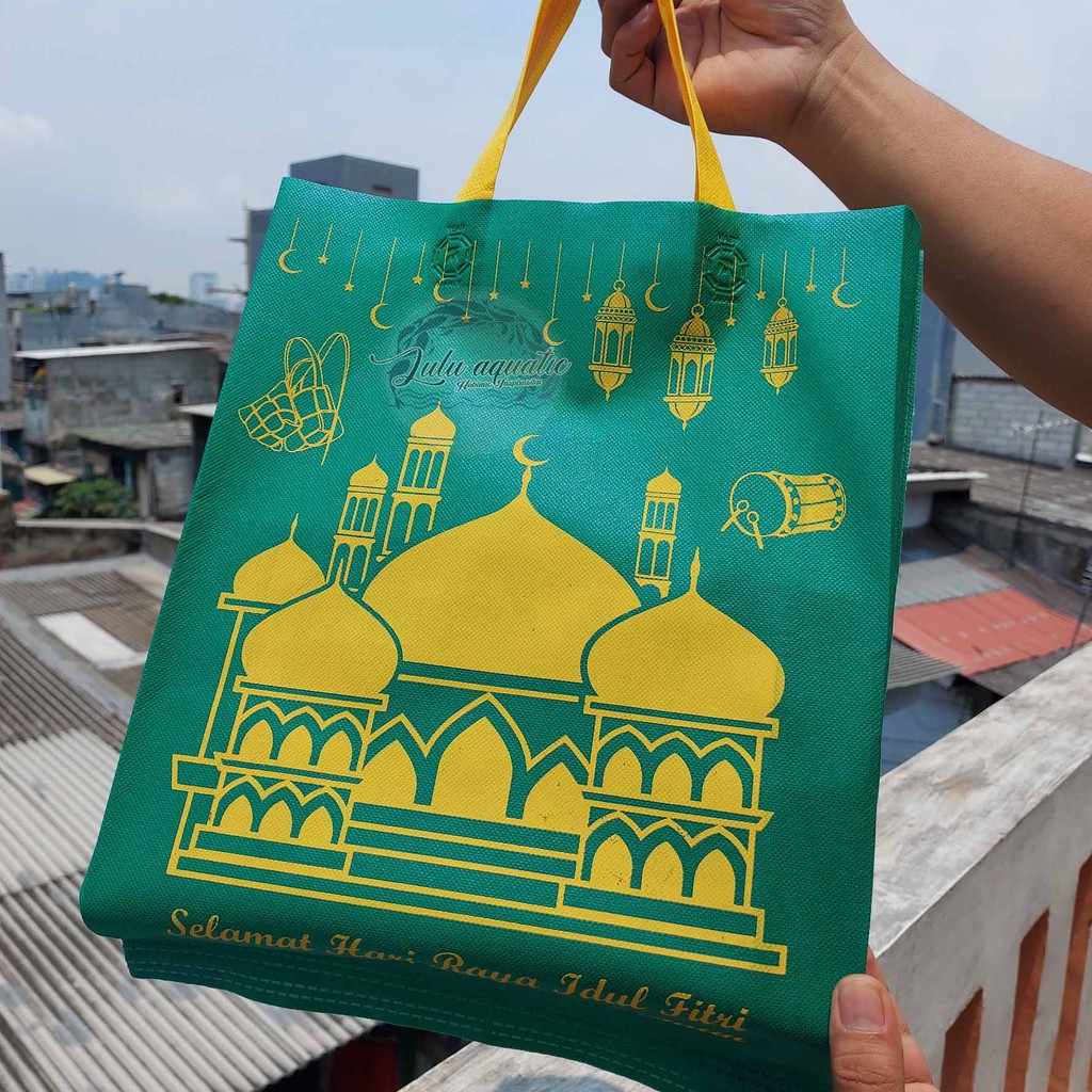 Goodie Bag Lebaran/ Tas Souvenir Idul Fitri uk 30x40x8