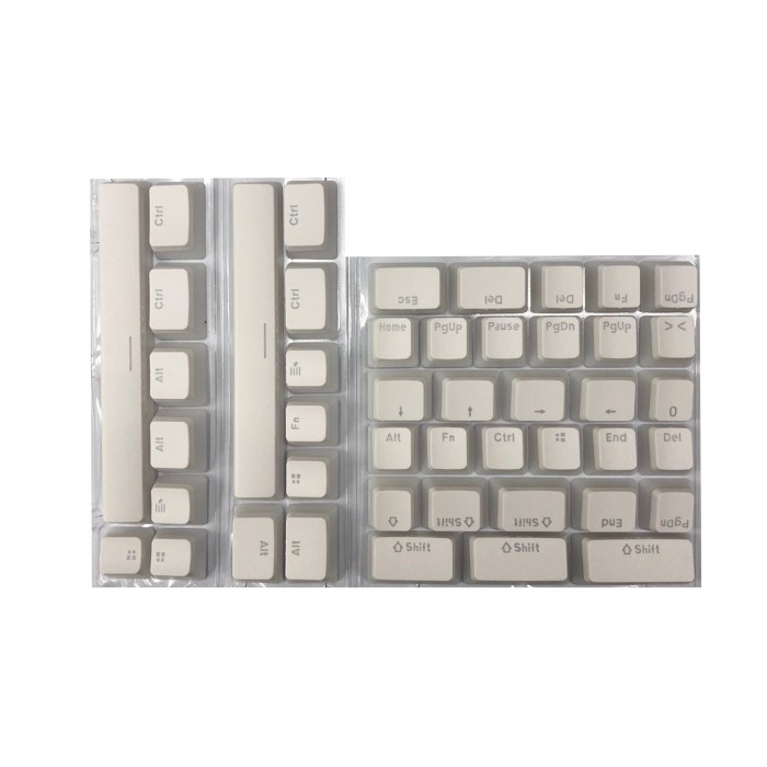 ALCHA KEYCAPS MODIFIER PUDDING 46 KEYS DOUBLE SHOT OEM PROFILE PUDING - RANDOM