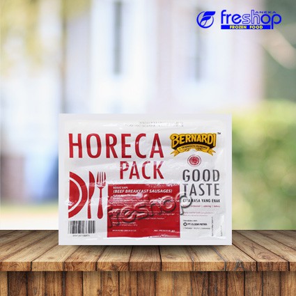 

Sosis Bernardi Beef Cocktail Horeca 500 gr Sosis Breakfast Horeca Pack