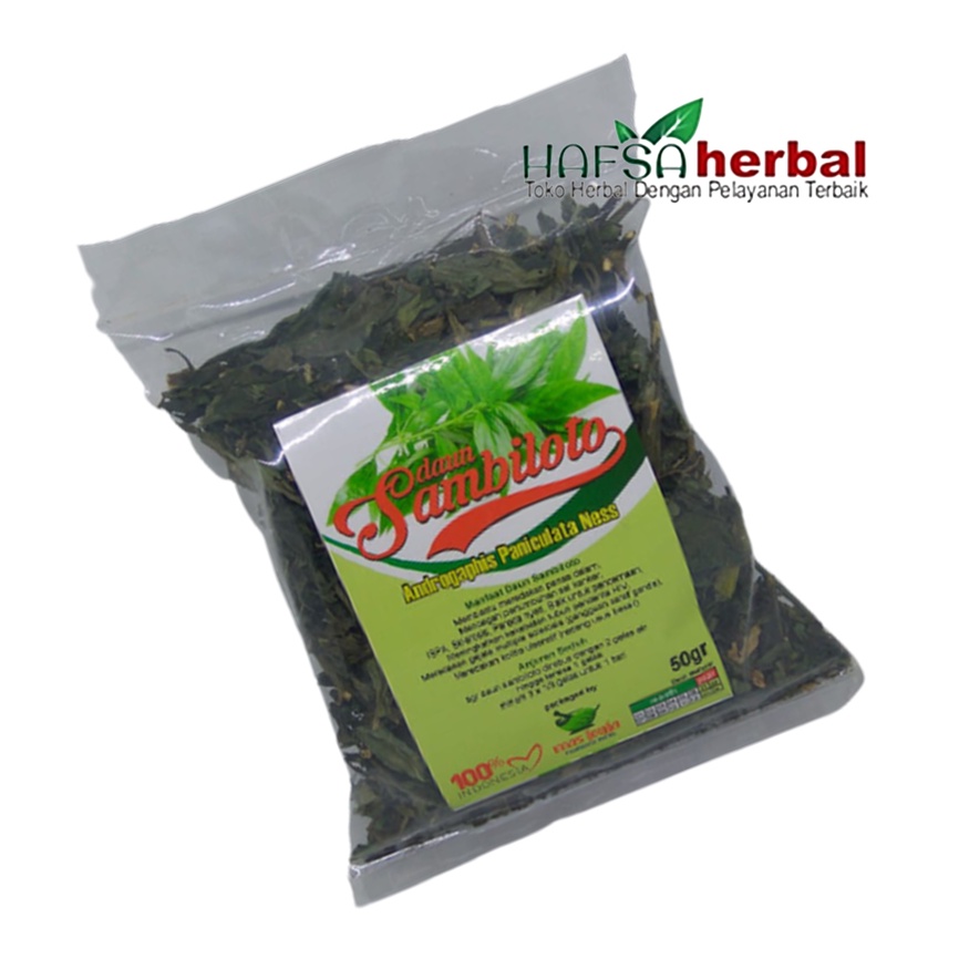 

Teh Daun Sambiloto Herbal Hepatitis 50gr