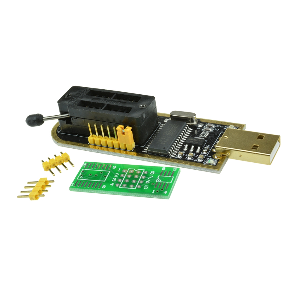 Ch341A Programmer Usb 25 Spi Seri 24 Eeprom Writer Dengan Flash Lcd