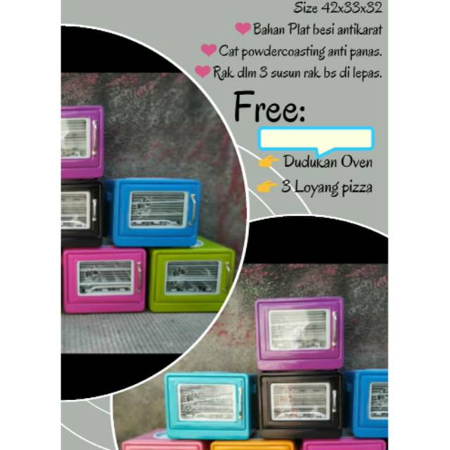 oven warna, oven tangkring