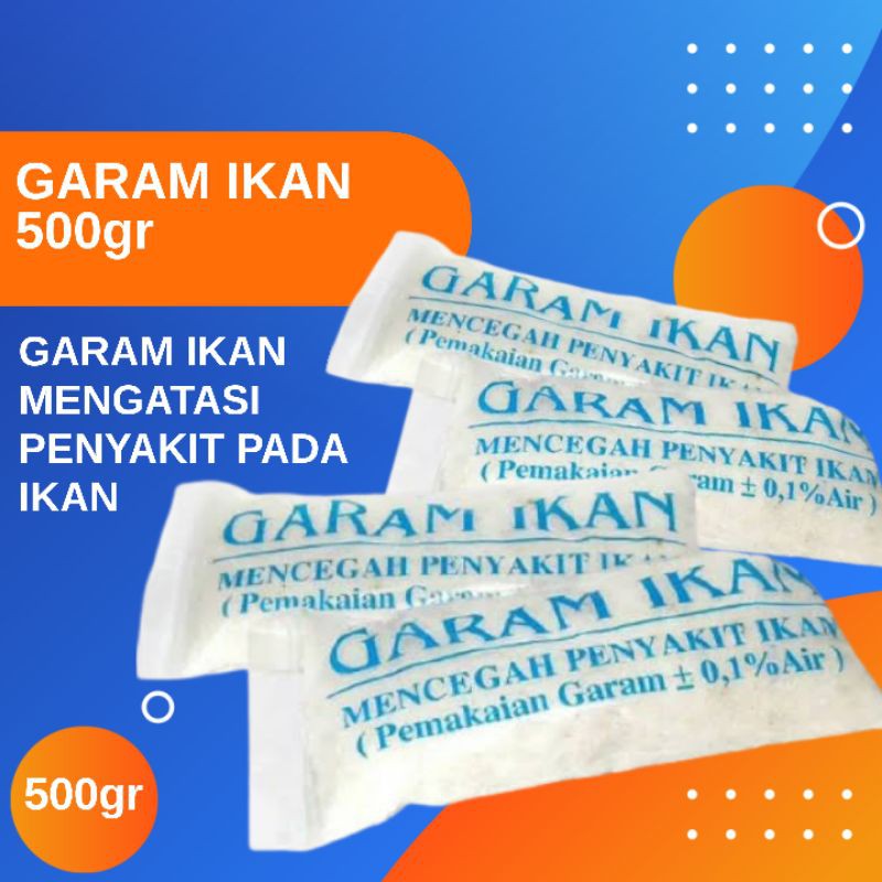 

Garam Ikan Murni 500gr Garam Crystal Ampuh Atasi Penyakit Ikan