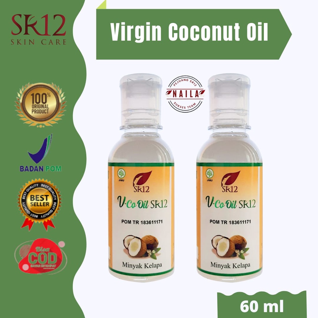 VCO OIL SR12 | MINYAK KELAPA ASLI | MINYAK VCO OBAT RUAM POPOK BAYI | MINYAK KELAPA OBAT PENGERING L