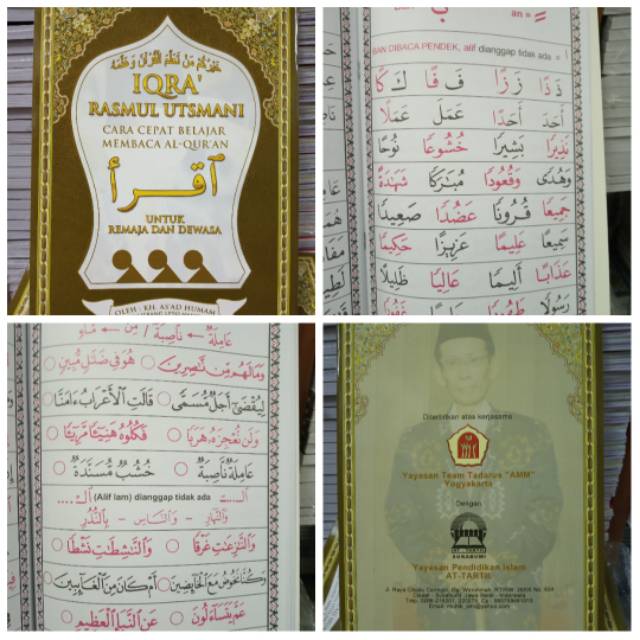 Iqro Utsmani Untuk Remaja dan Dewasa