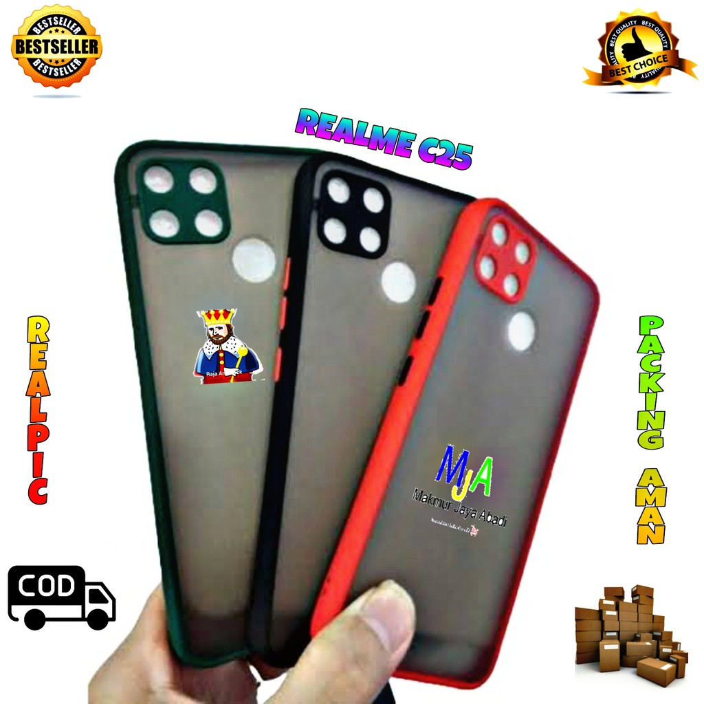 SOFTCASE REALME C25 - CASE MATTE FULL COLOUR MY CHOICE BUMPER CASE PELINDUNG KAMERA