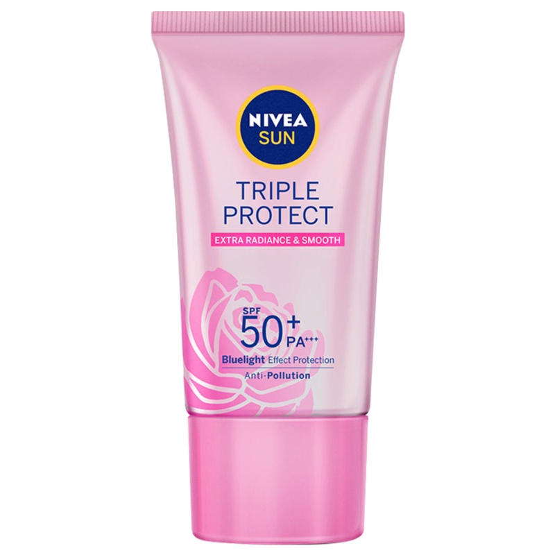 Nivea SUN Face Triple Protect Hokkaido Rose Sunscreen SPF50+++ 40mL