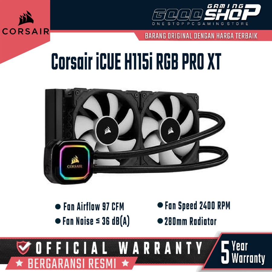 Corsair iCUE H115i RGB PRO XT Water Cooler