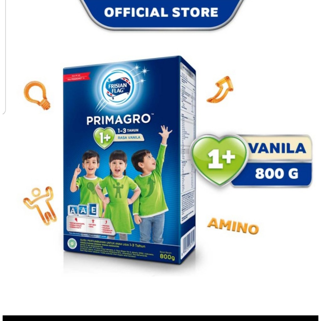 

Frisian Flag Primagro 1+ Vanila / Madu 750Gr / Toko Susu Lengkap Murah