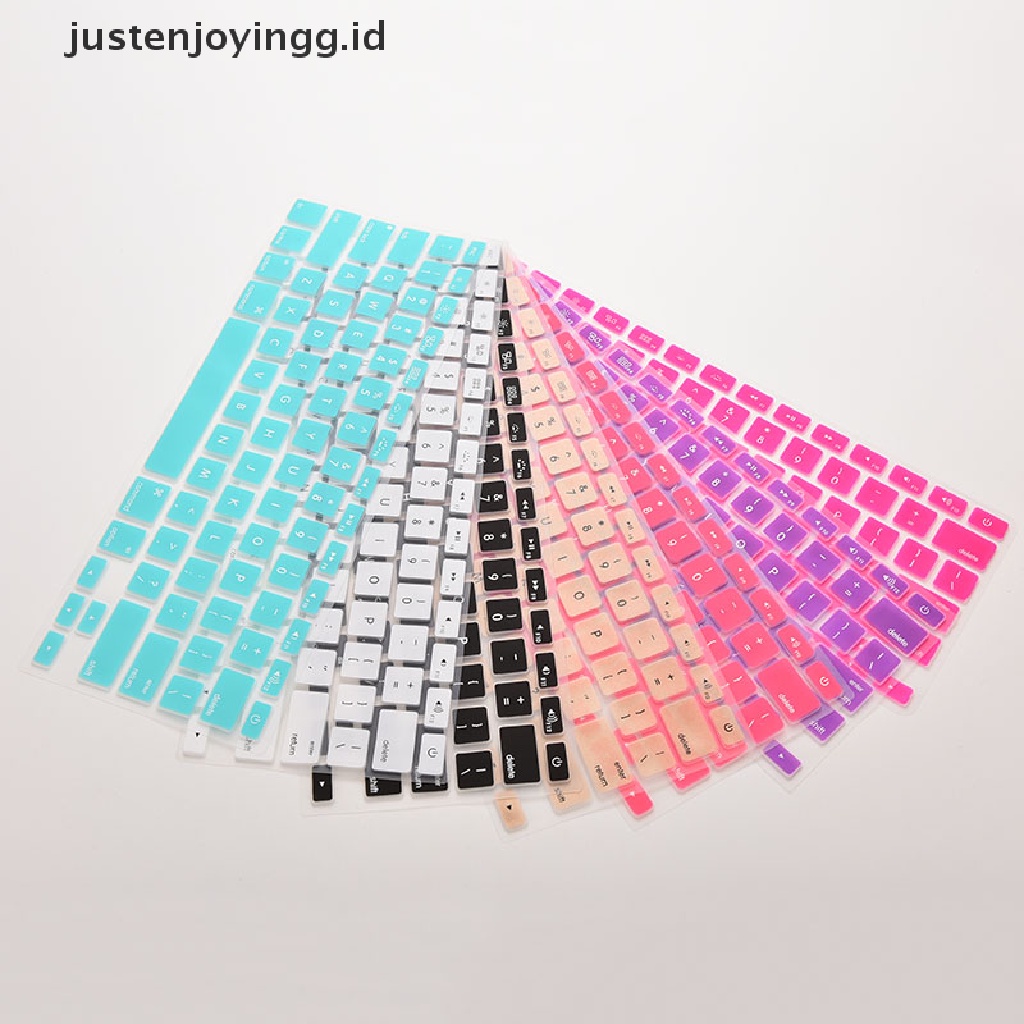 Case Keyboard Bahan Silikon Untuk Macbook Air Pro 13 15 17 Inch