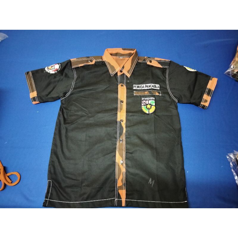 BORDIR TIMBUL PDH HITAM PEMUDA PANCASILA