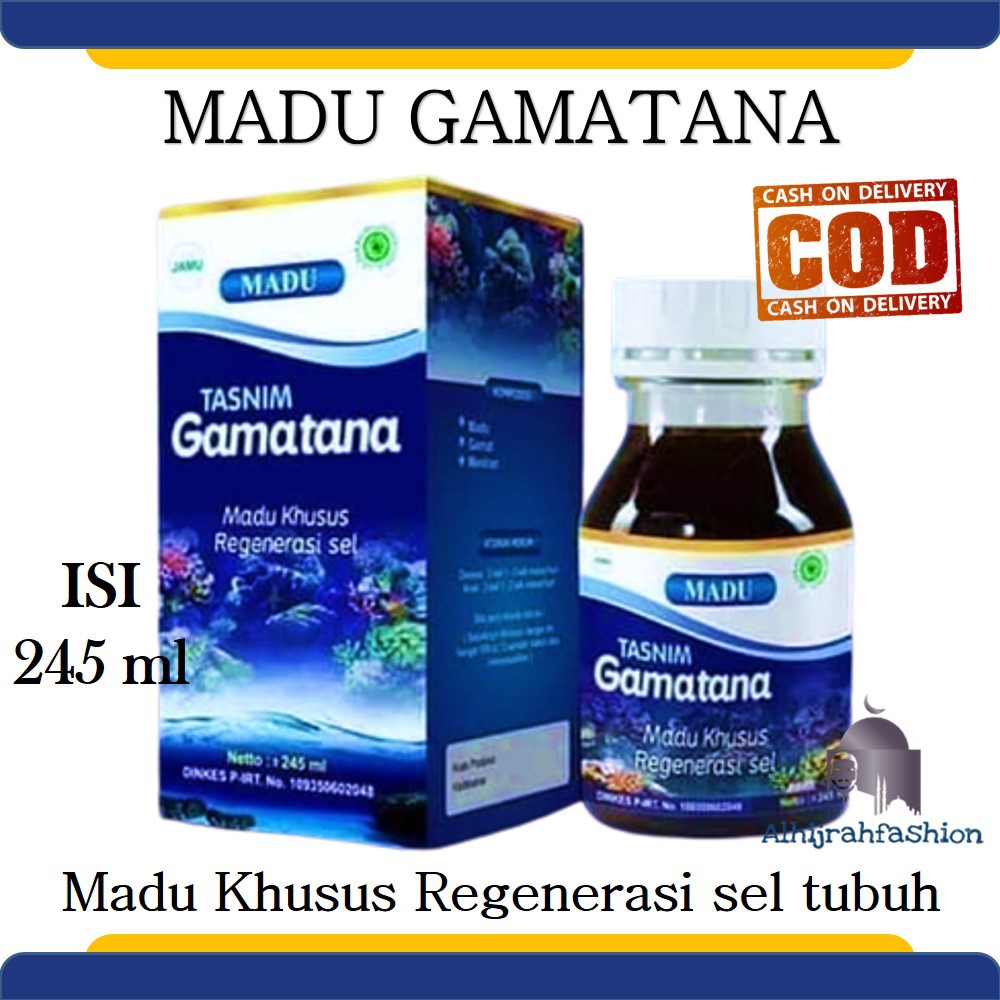 

Madu Herbal Tasnim Gamatana Madu Gamat Herbal Maag Herbal Asam Urat - Alhijrahfashion
