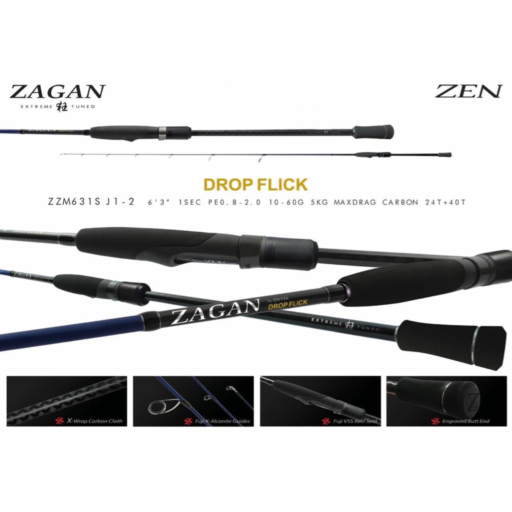Joran Zen Zagan DROP FLICK ZZM631S PE 0.8-2 J2-3