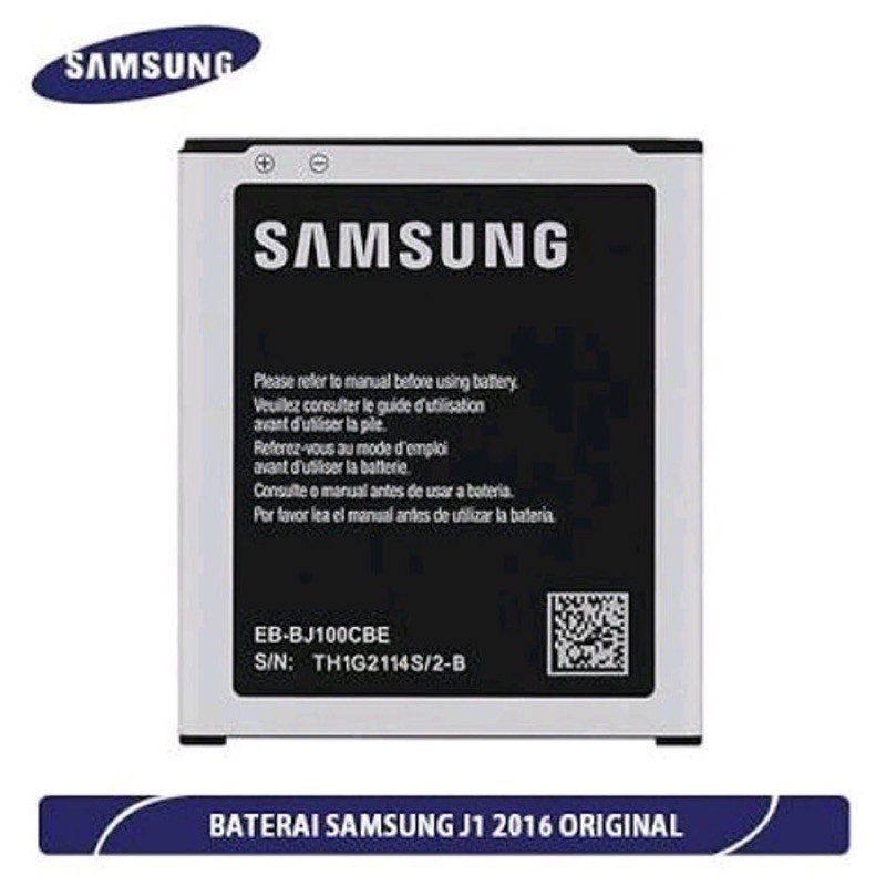 Baterai Handphone Samsung Galaxy J1 2016 Original SEIN OEM Battery Batre Batrai HP J1 2016