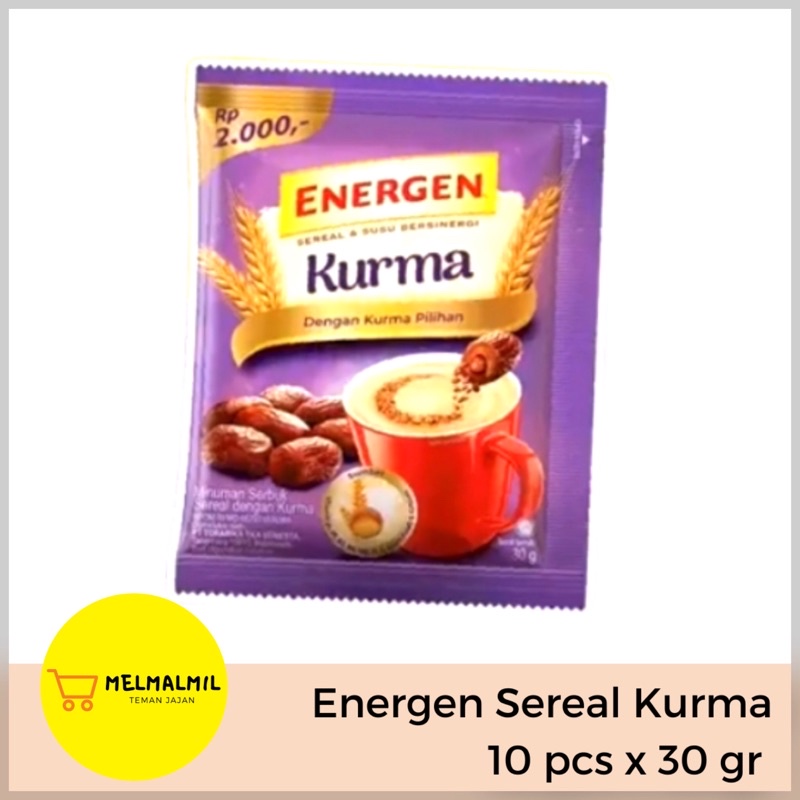 

Energen Kurma 30 gr x 10 pcs