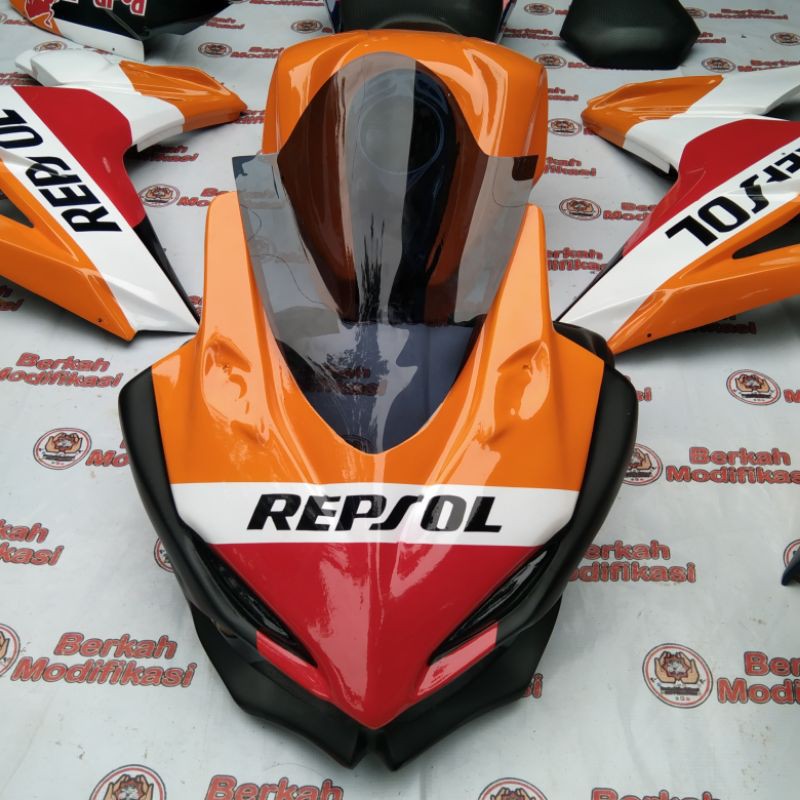 Full Fairing Body Sett Model CBR250RR PNP Honda CBR150R Lokal K45 Tahun 2014-2015