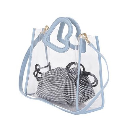 Miniso Transparant Shoulder Bag Love