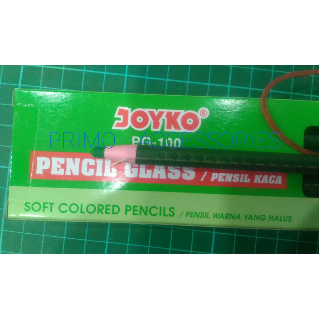 

Pensil Kapur Kaca warna hijau / Pensil Glass / Pensil Jahit JOYKO PG-100