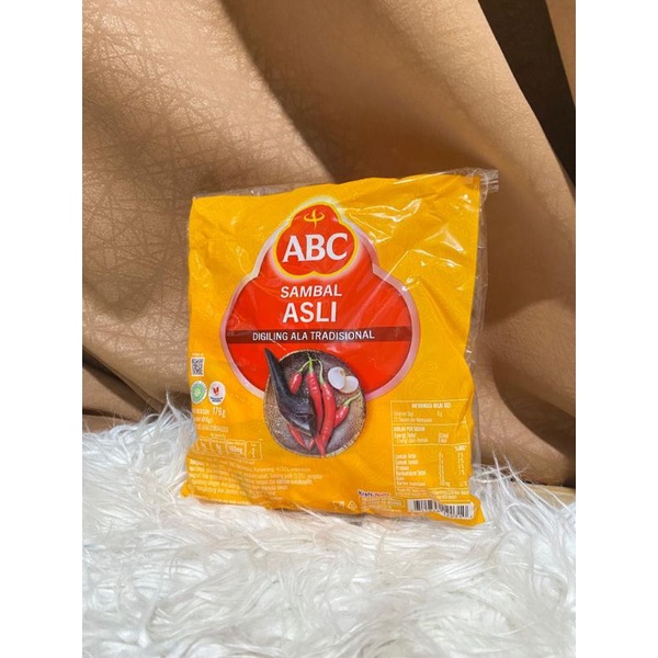 

ABC saos sambal asli 1pcs isi 22 sachet